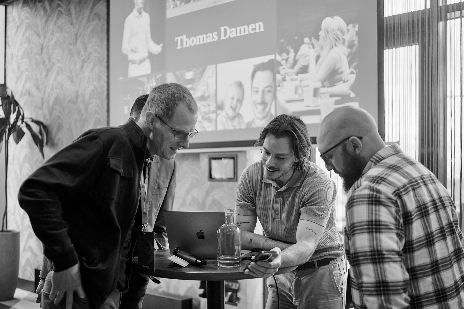 Thomas Damen in gesprek